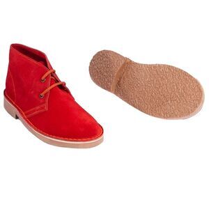 Roamers Adults Unisex Mens /Womens Real Suede Unlined Desert Casual Ankle Boots